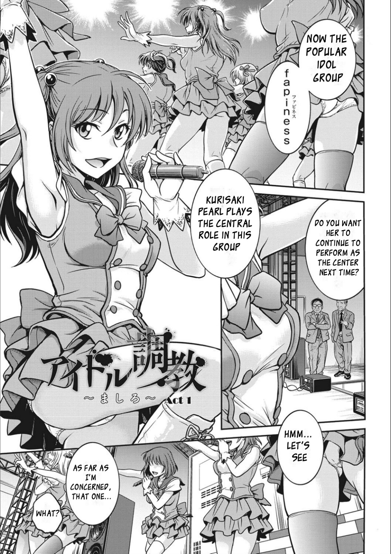 Hentai Manga Comic-Idol Training-Chapter 1-3-3